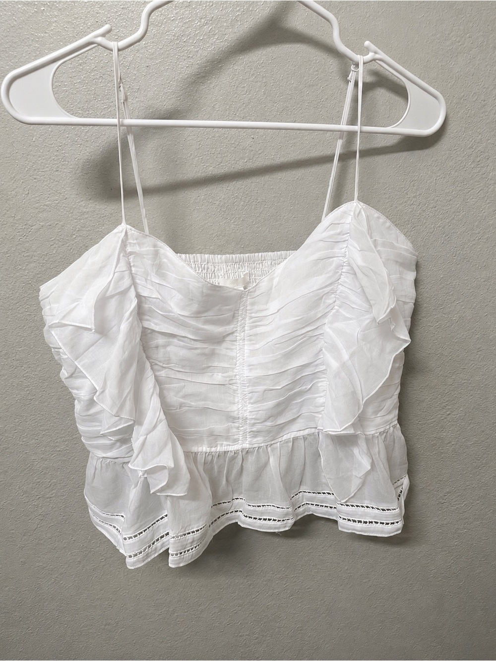 New W Tags HM Ruffle Top - Picture 3 of 4